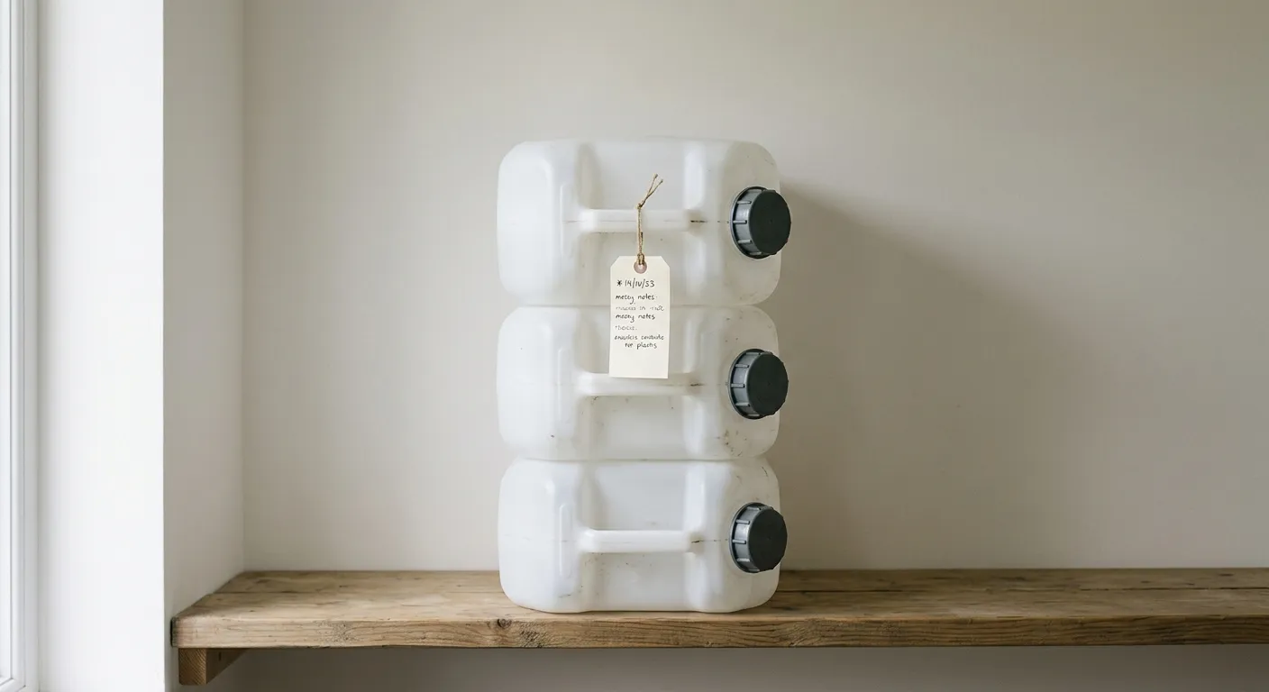 How to Store Water for Emergencies